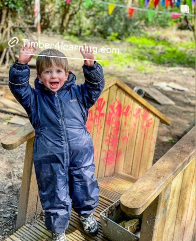 Pure joy in this little smile! After his nursery school @kerri_and_amys_childminding took his outdoor play area to new heights with some amazing resources from Timber4Learning.
.
Link is in the bio 👆🏻
.
.
.
#OutdoorPlay #Timber4Learning #ChildhoodJoy #NaturePlay #LearningThroughPlay #HappyKids